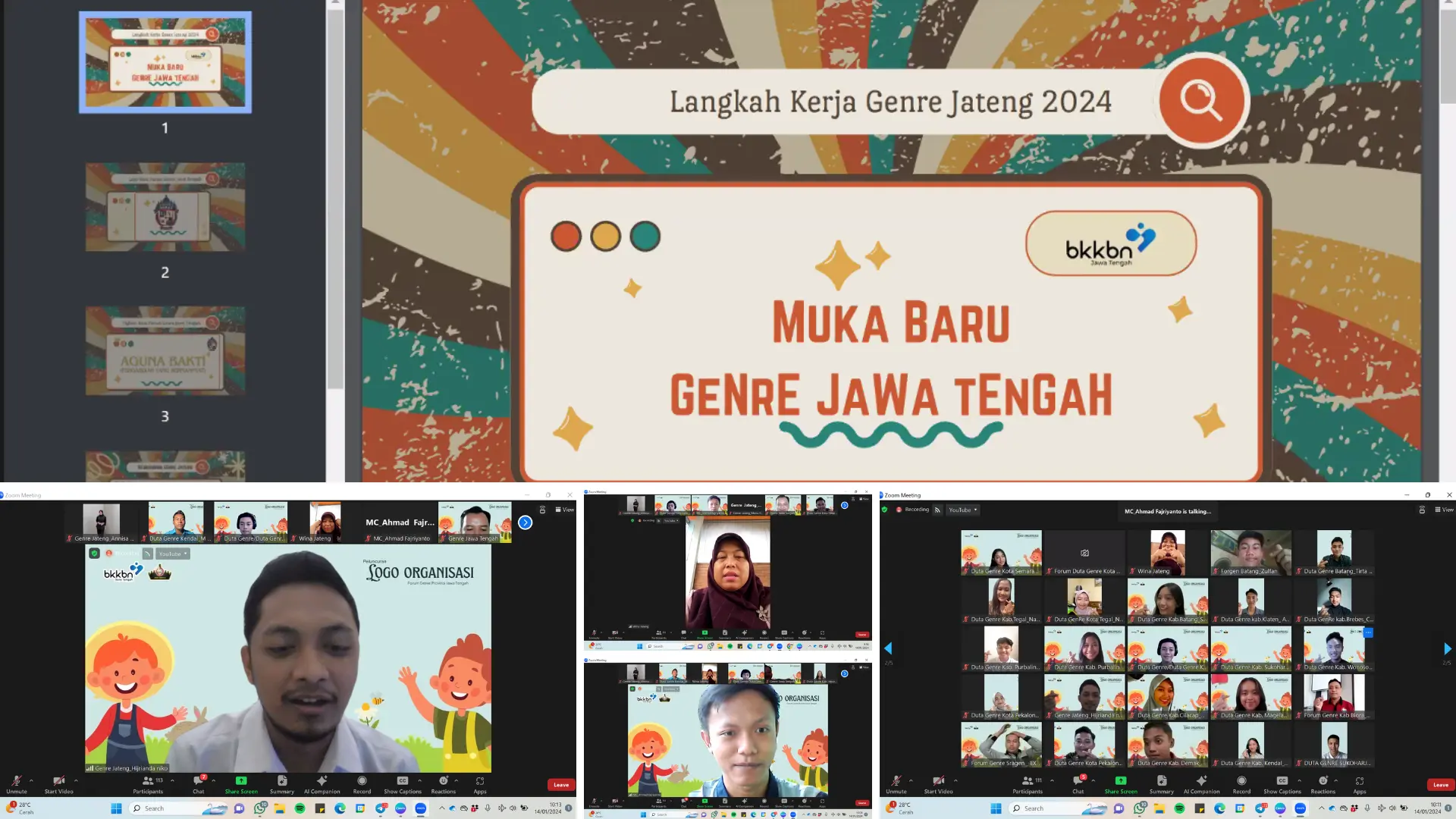 Genre Jawa Tengah Meluncurkan Logo Baru: Menginspirasi Semangat Baru dalam Pengabdian dan Kontribusi Aktif