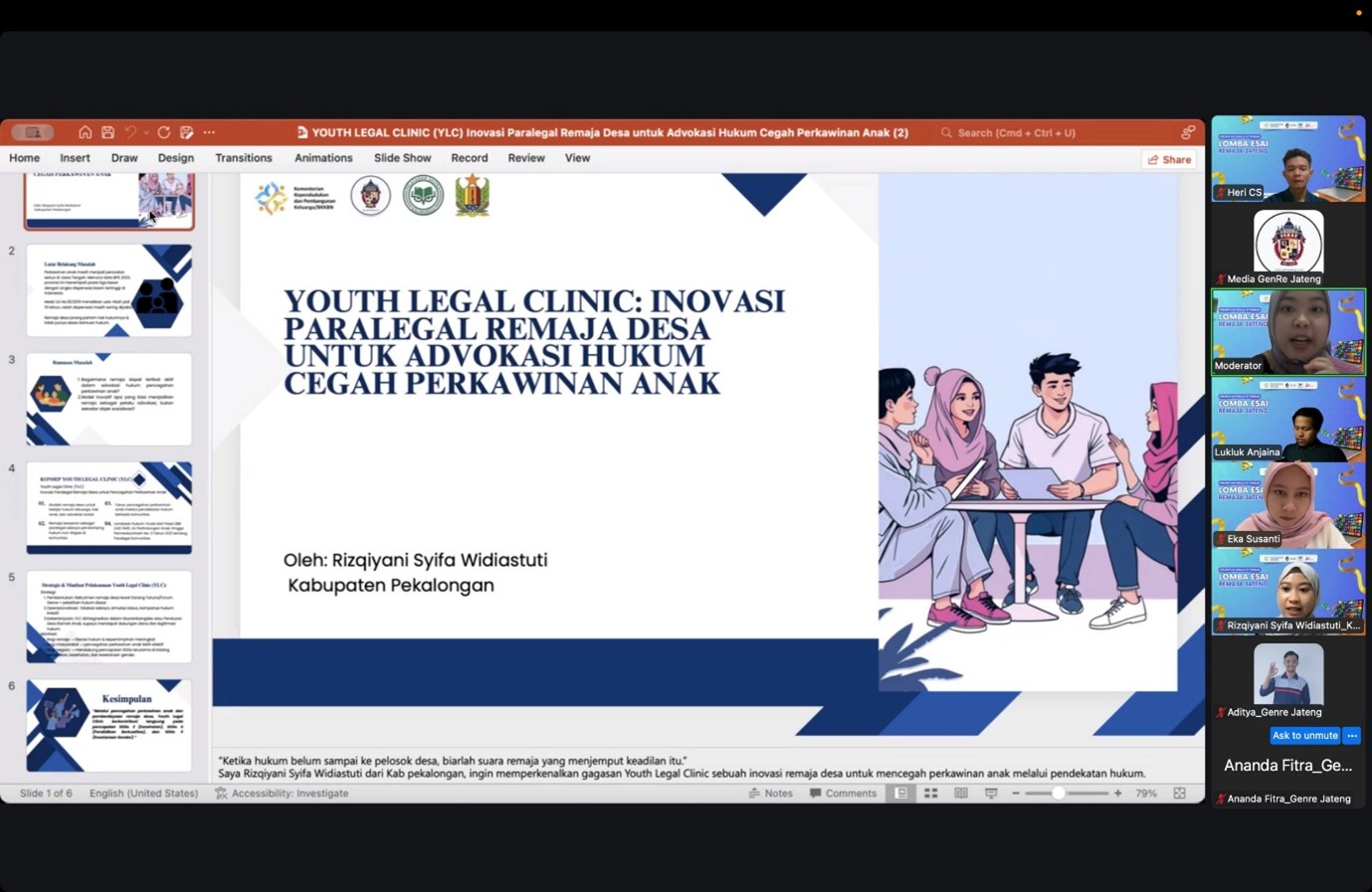 KONTRIBUSI REMAJA JAWA TENGAH DALAM PERENCANAAN KEHIDUPAN BERKELUARGA